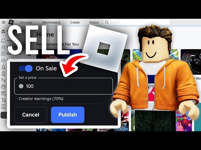 How To Sell Clothes In Roblox - Full Guide