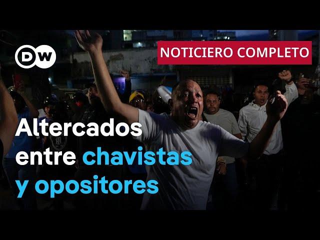  DW Noticias del 28 de julio: Venezuela vive una noche tensa [Noticiero completo]