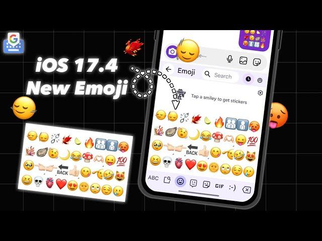 Apply iOS 17.4 New Emojis on your Android | For Oppo, Vivo and OnePlus ‍↕️