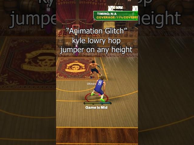 *NEW ANIMATION GLITCH KYLE LOWRY HOP JUMPER ON ANY HEIGHT!