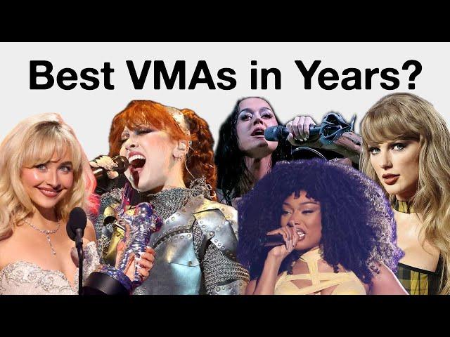 The 2024 VMAs was the BEST in years.