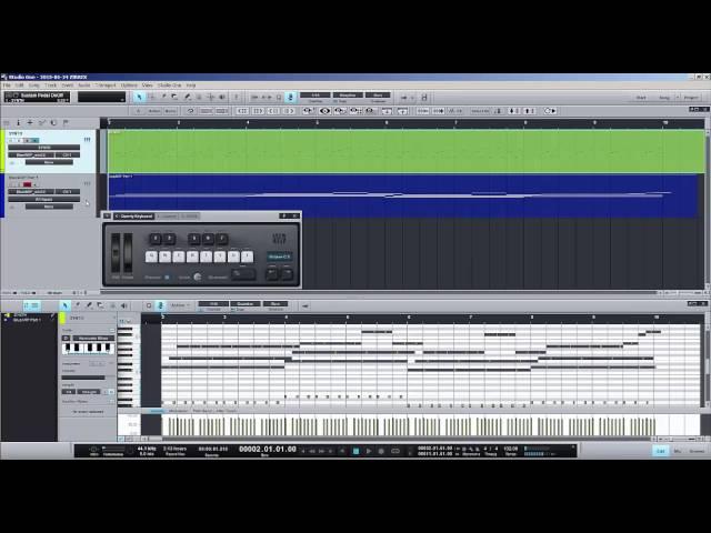 PreSonus Studio One: Record the arpeggio (BlueARP)