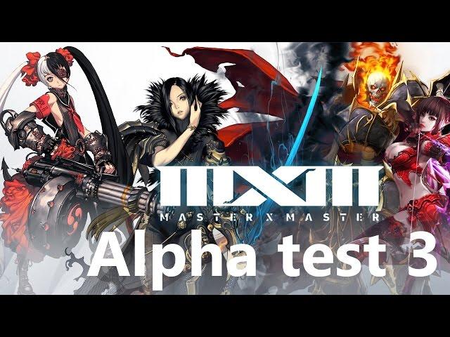 Master X Master 3rd Alpha test   dungeons, arena, titan ruins and more