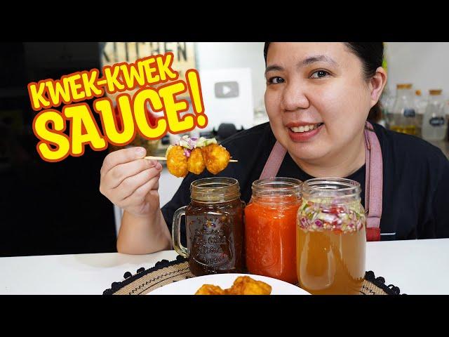 Kwek Kwek Sauce 3 Ways Recipe pang Negosyo