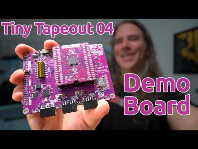 TinyTapeout04: demoboard preview and quickstart guide