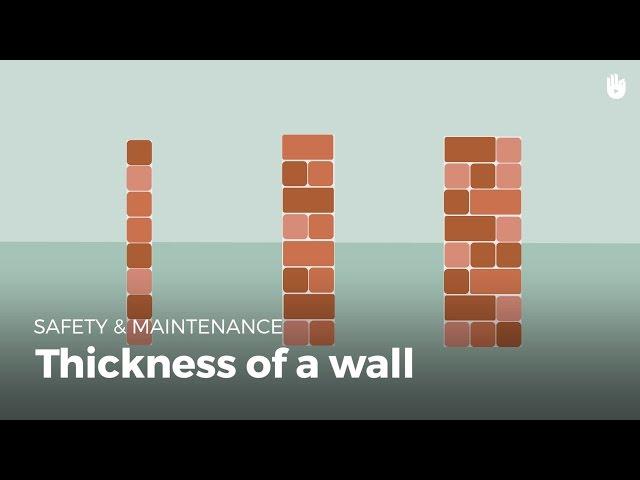 Thickness of Walls | Masonry