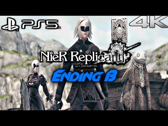 NIER REPLICANT PS5 Gameplay Walkthrough FULL GAME Ending B (4K 60FPS)