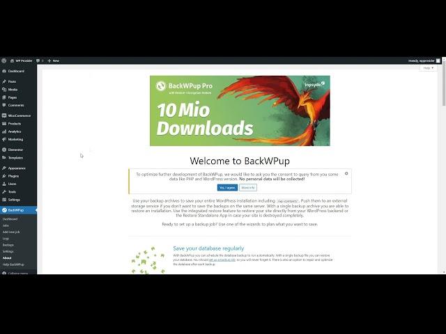 How to backup your WordPress website with BackWPup