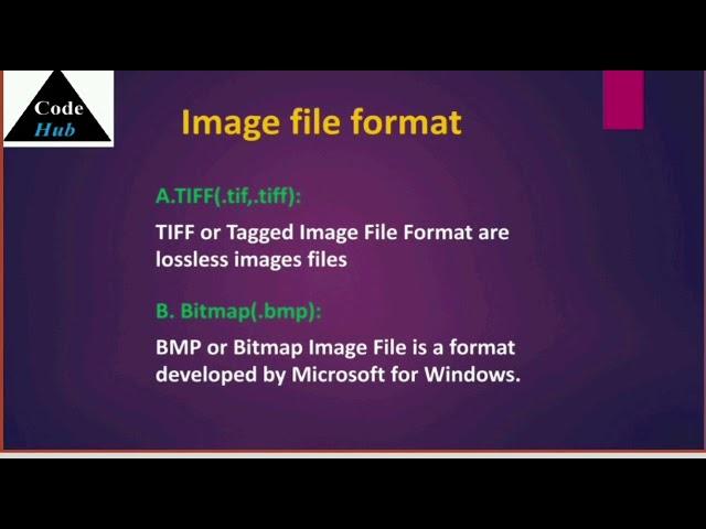 Image file format