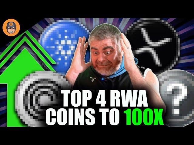 TOP 4 RWA Coins to 100x in THIS Crypto BULL RUN 2024