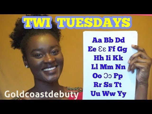 Twi (Asante) Alphabets Lessons for Beginners  GHANA Goldcoastdebuty