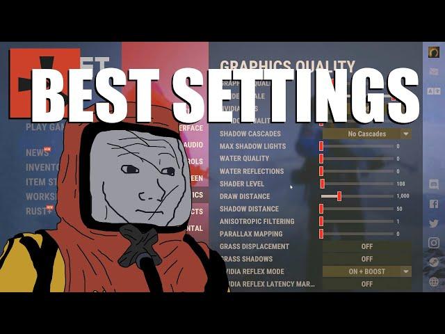 the best rust settings for fps/pvp in 2023