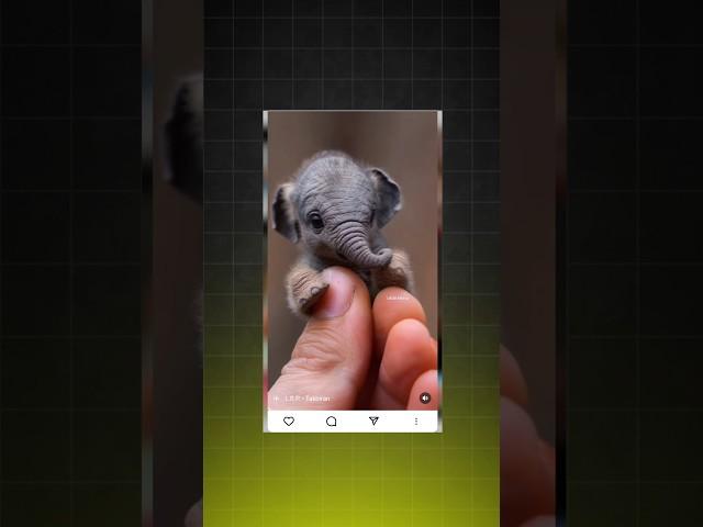 Little Elephant Ai Video Editing | Baby Animals Ai Video Kaise Banaye | Ai Video Editing