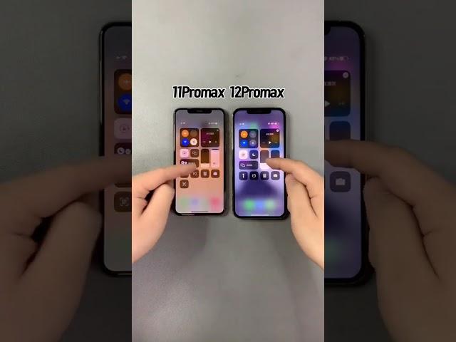 iphone 11 PRO max Vs 12 Pro max #comparison  #shorts