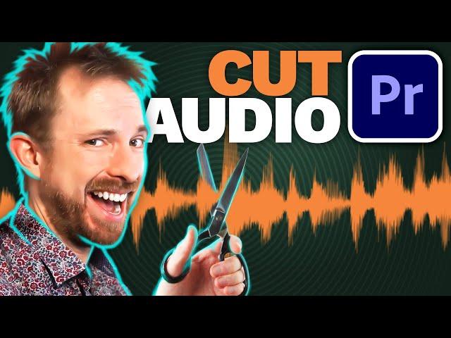 How To Cut Audio In Premiere Pro - EASY Method! [BEGINNER TUTORIAL]