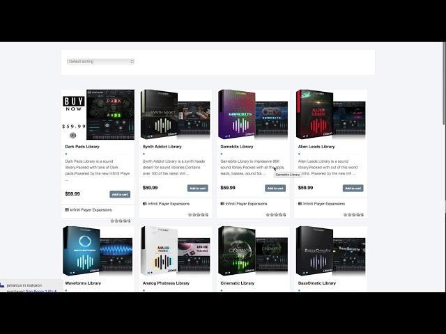 INFINITI PLAYER - NAMED #1 HIP-HOP VST