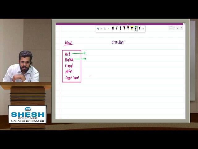 Lec 2   Part 3   Circulars and Ntfns