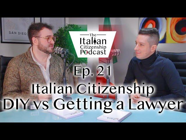 Getting an Italian Citizenship Lawyer vs DIY Italian Citizenship