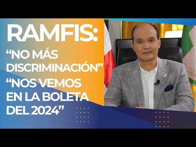 Ramfis Domínguez -Trujillo: "Nos vemos en la boleta del 2024"