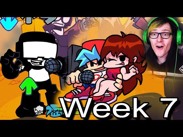 Friday night funkin' week 7 is here and there's cutscenes