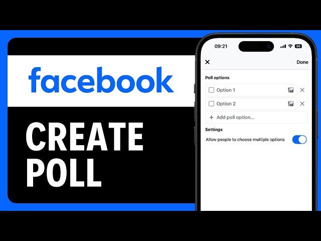 How to Create Poll in Facebook (Step-by-Step)