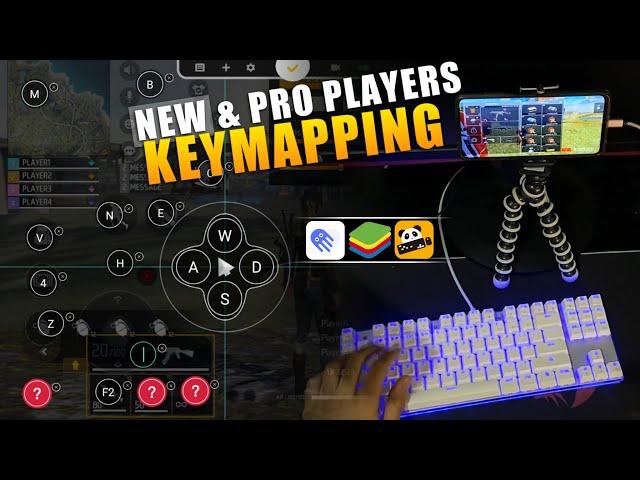 Beginner To Pro Level ⌨️ Keymapping | Play With Keyboard And Mouse On Mobile