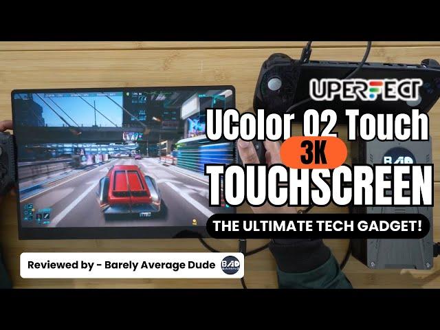 UColor O2 Touch 16'' 3K OLED Display Review | 120Hz Touchscreen reviewed by @BarelyAverageDude