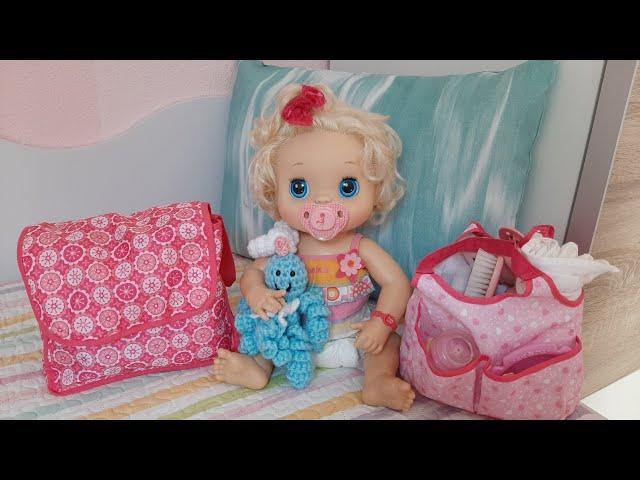 QUE LLEVO en la MALETA de mi BABY ALIVE | elrincondemisbebeñecos 