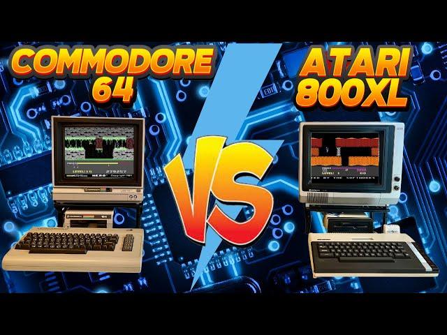 Retro Gaming Expert Shares Top H Games for C64 and Atari 800XL