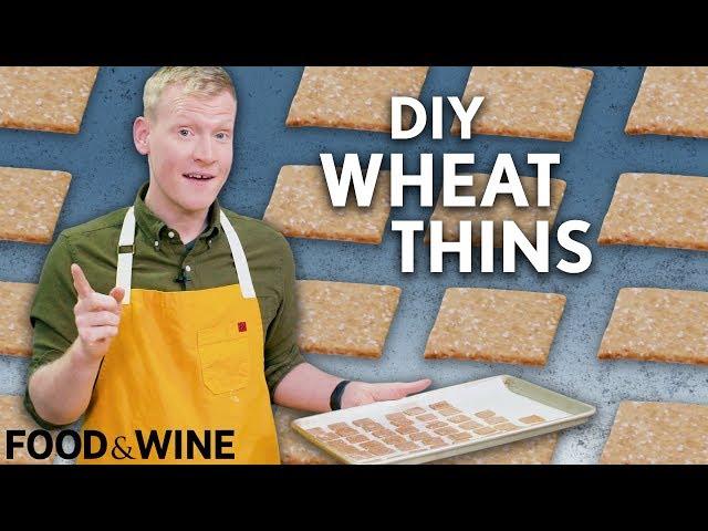 DIY Wheat Thins | Mad Genius | Food & Wine