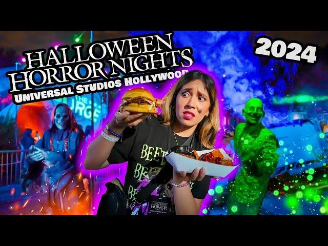 Halloween Horror Nights 2024 | New Food And Mazes! | Universal Studios Hollywood!