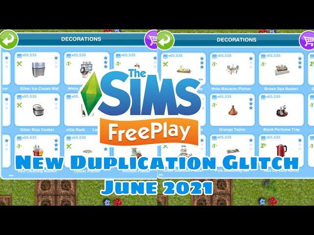 Sims Freeplay| New Duplication Glitch| Money Cheat| July 2021