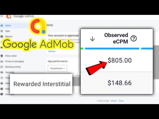 Admob 800 eCPM for 3 impressions | Highest eCPM