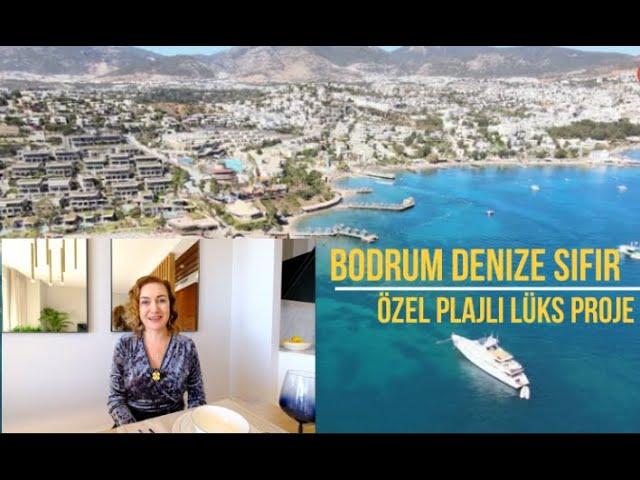 Bodrum Merkeze Yakın Özel Plajlı Lüks Konutlar