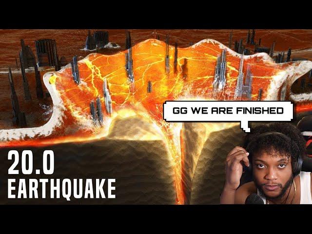 YourRAGE Reacts to What Would Happen If 20.0 Earthquake Hits?