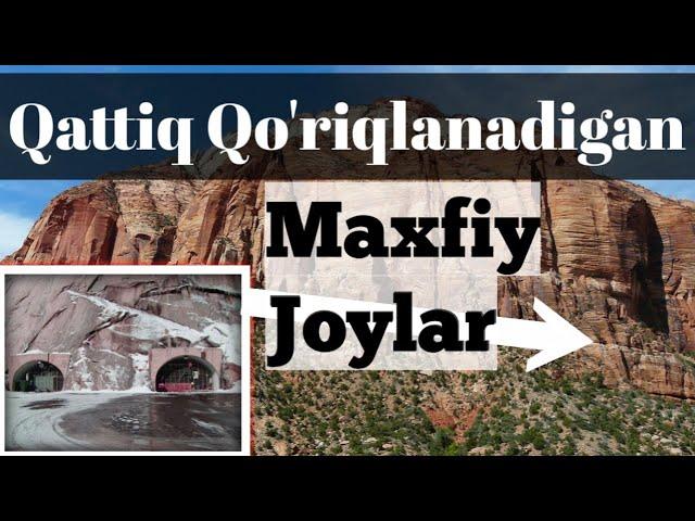 Dunyoning Eng Qattiq Qo'riqlanadigan Maxfiy joylari | 1080HD