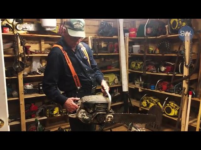 Largest chainsaw collection in West Colchester, N.S.