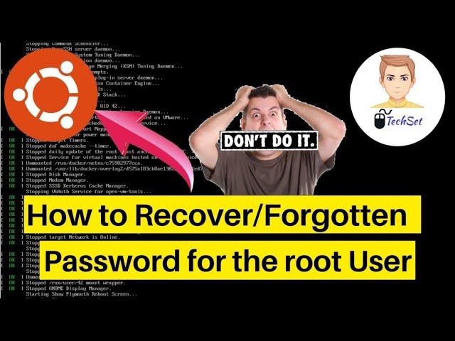 Ubuntu root password reset | How to Reset Root Password