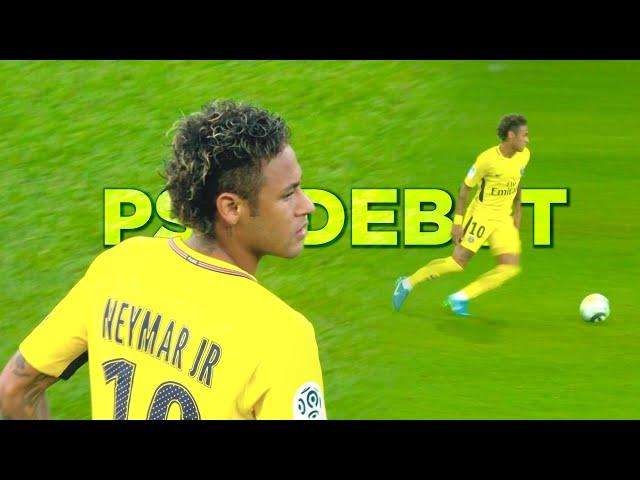 Neymar PSG Debut - Spectacular Performance