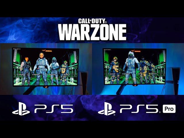 PS5 PRO Vs PS5 Slim 1440P 120HZ - Call Of Duty: Warzone - AREA 99