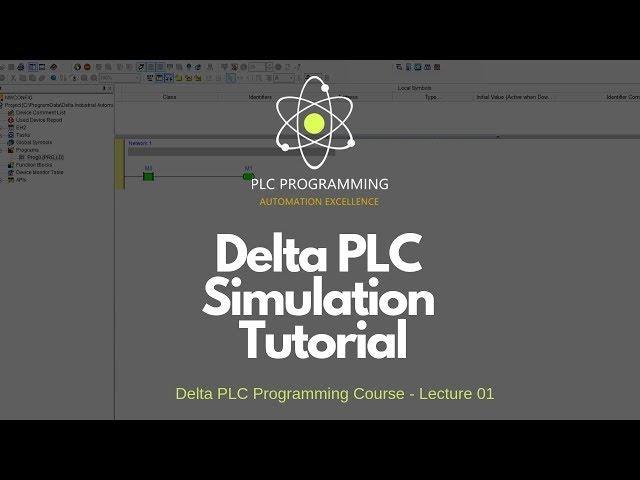 Delta PLC Programming Course -  Delta Simulation Lecture 01