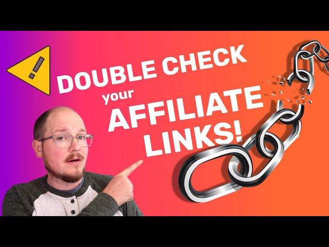 Your Affiliate Links Might Not Work on YouTube! Here's the Fix.