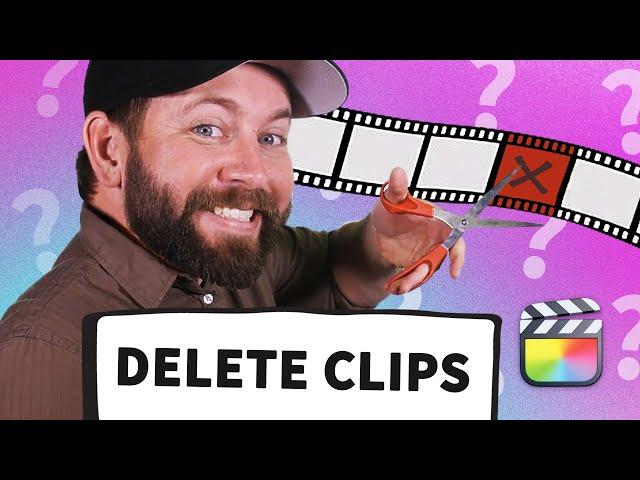 How To Delete Clips In Final Cut Pro X