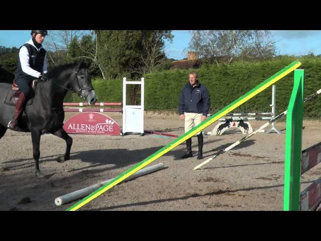 William Funnell | Young horse's first introduction to fences | HorseandRider UK