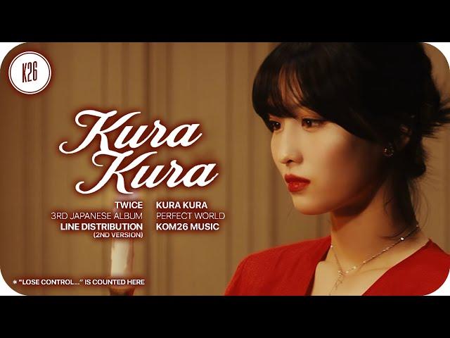 TWICE (トゥワイス) ~ Kura Kura ~ Extended Line Distribution (All Vocals)