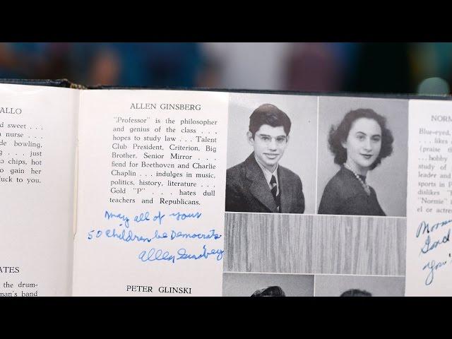 1943 Allen Ginsberg-signed Yearbook |  Staff Pick | ANTIQUES ROADSHOW | PBS