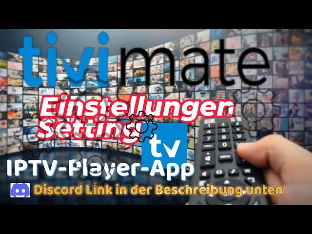 TiviMate IPTV Player App Einstellung. Tivimate setting. Amazon Fire TV. Deutsch.# # Erste Video.