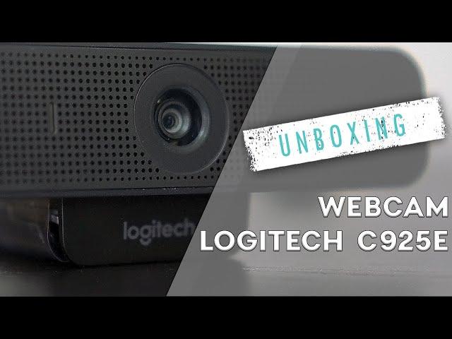 UNBOXING Webcam Logitech C925E