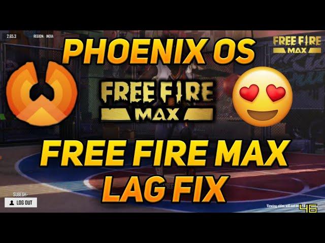 Phoenix os How To Fix Free Fire Max Lag Problem On 1GB/2GB/3GB/4GB/ Ram Phones || Phoenix OS Lag Fix