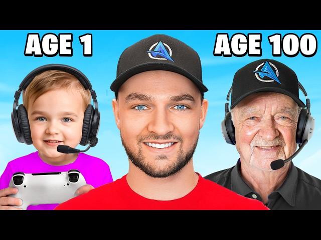 Age 1 - 100 Fortnite Moments!